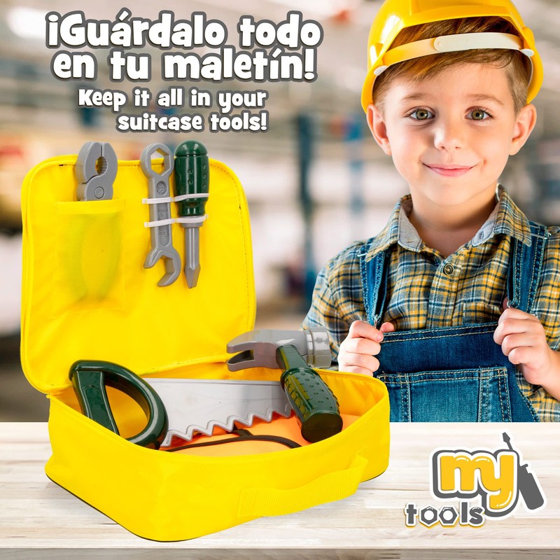 COLORBABY 49957 My Tools Set Engineer C/Maletin and Tools