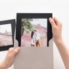 Monolike Standing Paper Photo Frame, Black, 5x7 Inch Standing Paper