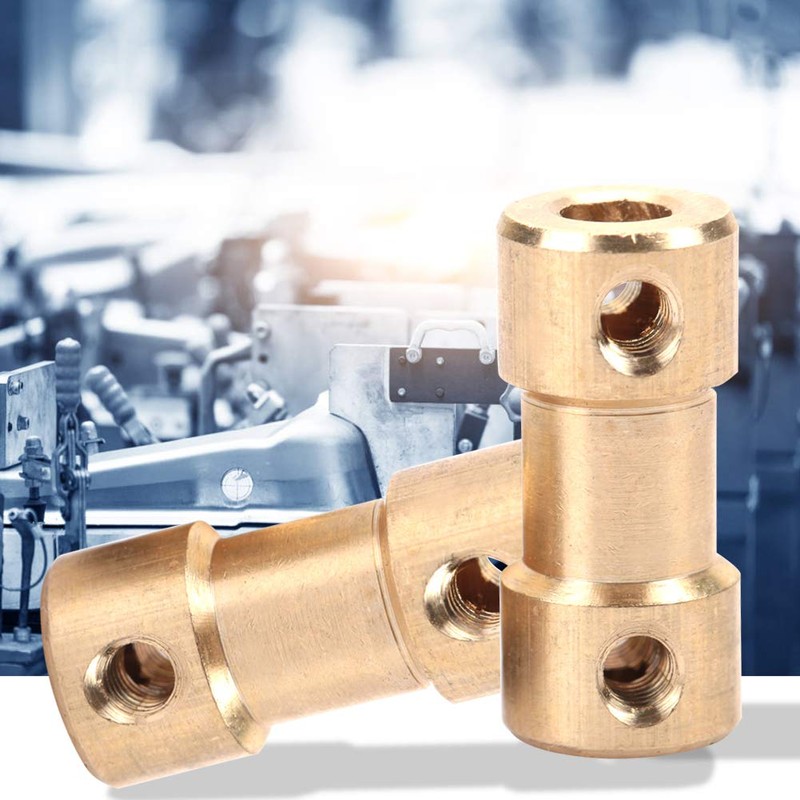5 Piece Motor Copper Shaft Coupling Connector Sleeve Transfer Joint