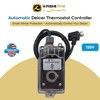 SUPERIOR POND DT1000 Automatic De-Icer Thermostat Controller – 120V