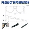 ICECUBE Verano Polarized Sports Sunglasses with Anti-slip Function, Adjustable Nose