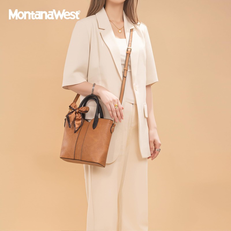 Montana West Top Handle Bags for Women Small Crossbody Purse