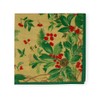 Holly Chintz Gold Cocktail Napkins - 20 Per Package