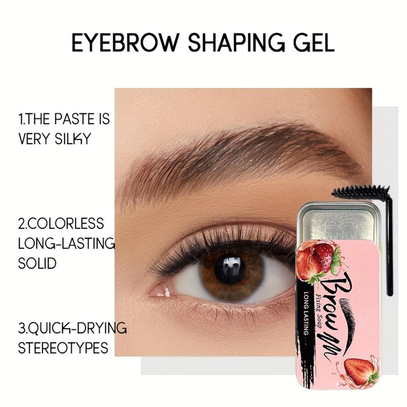 Eyebrow ointment, styling eyebrow cream, transparent, defining, fixing, long-lasting shaper