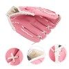 Sosoport Pink Baseball Softball Glove for Adults Durable PU Material