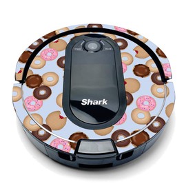 MightySkins Compatible with Shark Iq Robot Top Only Coverage - Donut Binge | Protective, Durable, and Unique Vinyl Decal Wrap Cover | Easy to Apply, Remove, and Change Styles | Made in The USA