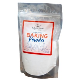 Baking Powder, 1 pound Aluminum free, Corn Starch Free, double acting, gluten free. Made in our USA allergen free facility. Premium leavening agent.