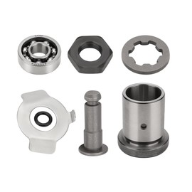 Mabutingti Kupplungslager + Distanzstück + Druckplatte + Drucklager + Kontermutter passend für Yama-ha Big Bear 350 2x4/4x4 Kodiak 400 4x4 Raptor TerraPro Warrior 350 1987-2004