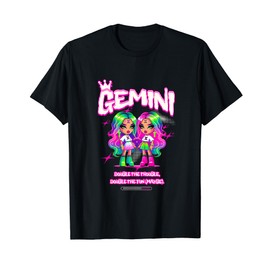 Gemini Dollz Brat Y2K Retro Aesthetic Grunge E-Girl Product T-Shirt