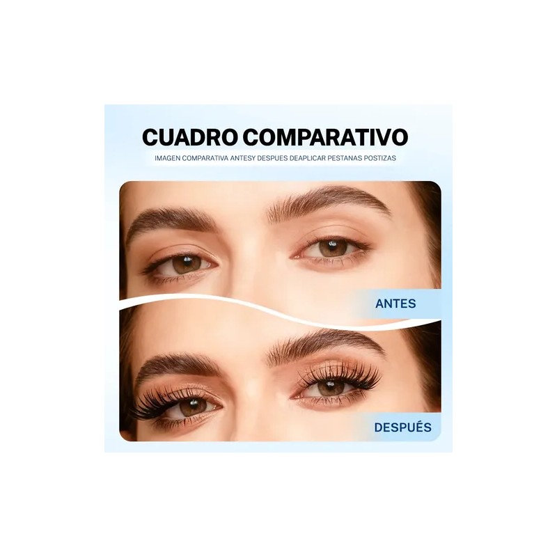 Maquillaje Extensión Kit De Pestañas Diy Naturales Cherimoya