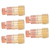 5Pcs 3/32in Gas Lens Collet Body Metal Welding Connector Replacement