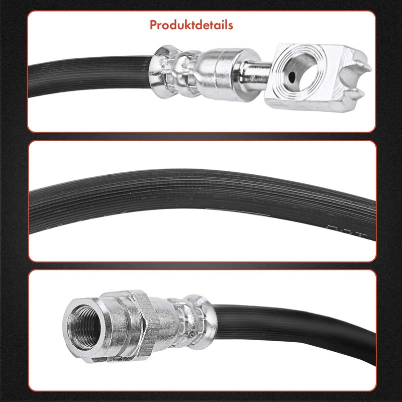 Frankberg 1 x Brake Hose Brake Hoses Rear Right Compatible