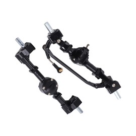 KIMISS Wpl C24 Axle Upgrade Wpl C24 Axles Metal Front Rear Axle Gear for Wpl C14 C24 C34 C44 B14 B24 1 16 RC Car Upgrade Parts
