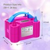 Growsun Balloon Pump Electric, Balloon Inflation Pump 110V 600W Portable