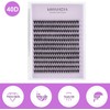 Cluster Eyelashes Extensions 40D 0.07 D Curl DIY Individual Eyelash