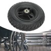 Wheelchair Wheel Replacement Non Slip Solid PU Strong Bearing Capacity