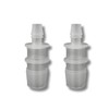 ENN LLC Hose Fittings Eccentric Joints 8-12/8-16/12-16/12-18/16-18mm 2-Piece Set Straight