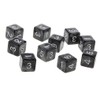 Yourandoll Pack of 10 Polyhedral Dice D6 (1-6) Dice Acrylic