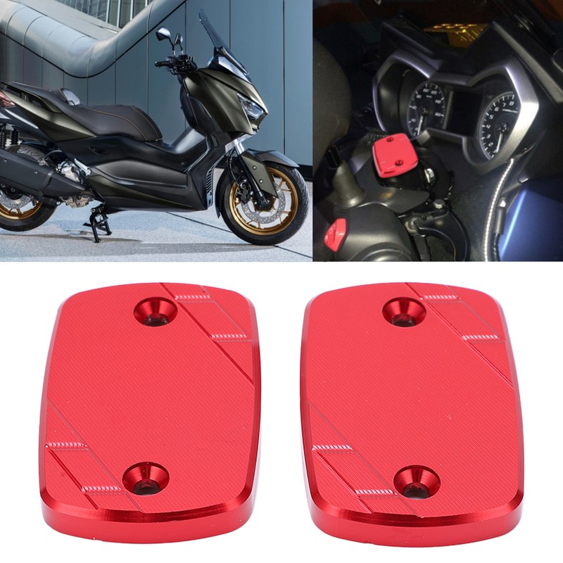 Front Brake Cylinder Fluid Reservoir Cover Cap Replacement for Yamaha