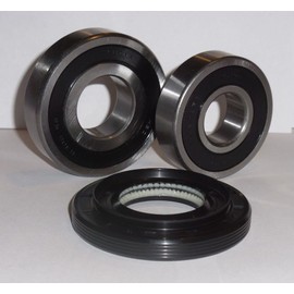 Compatible Front & Rear Bearings + Seal Kit for LG WM2688HWM, LG WM2233HS, Kenmore/Sears 79641728900, Kenmore/Sears 79640512900 Washer