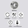 Pxyelec 10pcs Deep Groove Ball Bearings Skateboard Bearings Double Shielded