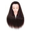 Training Head, Free Clamp for Braiding 26-28" Barber Head 100%