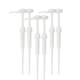 Heavy-Duty Dispenser Pump for Gallon Bottles – 38/400 Closure, 30ML Dispense, 11-1/4" Dip Tube, Leak-Proof, Durable Pump for Syrups, Sauces, Coffee Creamers, and Beverage Concentrates (6)