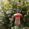 Esschert Design Agaric Mushroom Bird Feeder