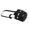 Black Horse Grazing Muzzle Easy Breathe Horse Mouth Cover with