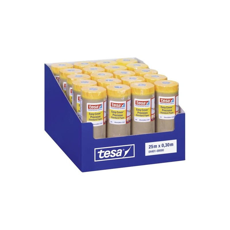 tesa 04401-00000-00 Easy Cover® Masking Paper Orange (L x W)