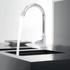G1/2 Sink Faucet 360 Degree Rotating Stainless Steel Cold Water