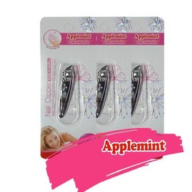 [XB7K18M4] Home Art Mint Side Clipper Nail Clippers 3-Pack Mint Side Clipper / [XB7K18M4]홈아트 옆깍이식 민트 손톱깍기 3개 민 옆깍기