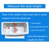 T Tulead Toilet Push Button Valve Replacement Flush Toilet Dual