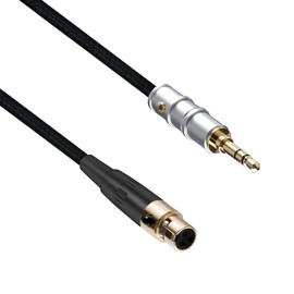 Headphone Cable for ipovoq k240 k702 k712 pro k701 q701 K240s k240mk2 k271 K141 K171 hdj 2000 Headphone Cable 2M Mini XLR 3.5mm Pure Copper Plug Headphone Cable (2M)