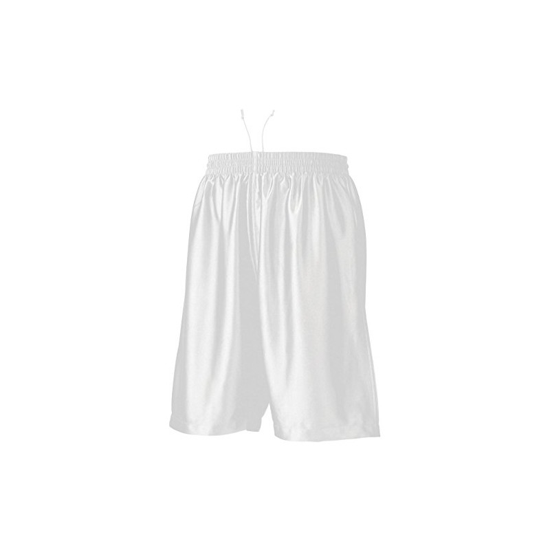 wundou P8500-00 Basic Wear Basket Pants, White, White