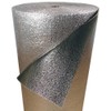 IES 2X18FT Reflective BLACK FOIL GARAGE Insulation Roll Foam Core
