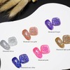 FZANEST Glitter Gel Nail Polish Led UV Sparkle Nail Gel
