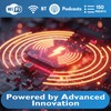 MangoKit SR-L WiFi Internet Radio, Podcast Player, Bluetooth Speaker,150 Presets,