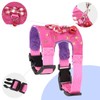 Wontee Small Pet Harness Vest and Leash Set with Bowknot