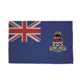 U24 Brillenputztuch Cayman Inseln Fahne Flagge Glasreinigungstuch Microfasertuch