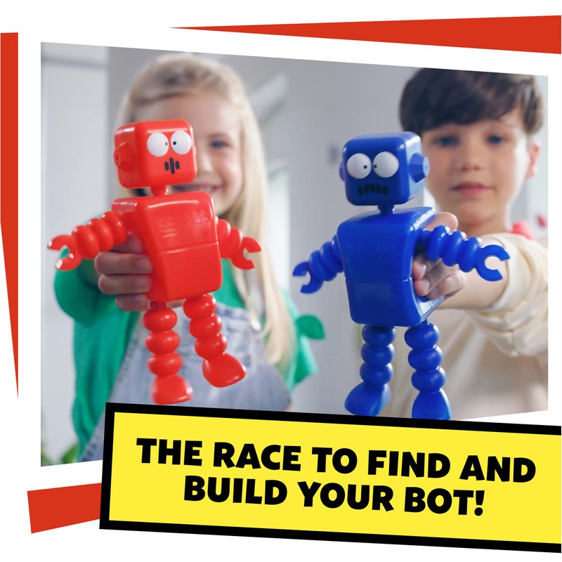 TOMY Games T73660EN Hide and Squeak Robots, Multi