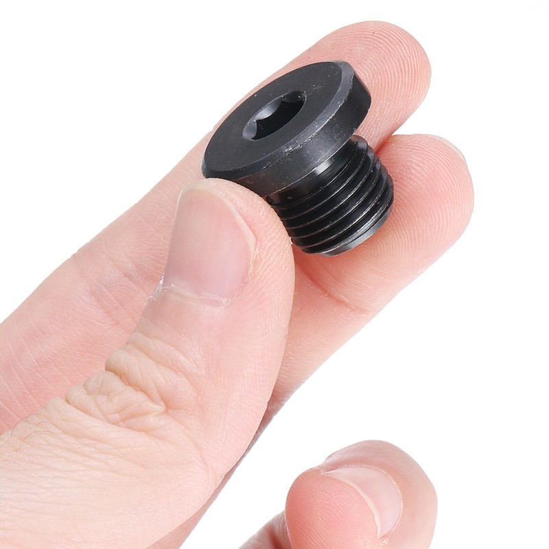 sourcing map 5Pcs G1/4, Outer Hex Head Thread Pipe Plug