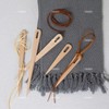 AUEAR, 5 Pack Wood Weaving Crochet Needle Wooden Hand Loom