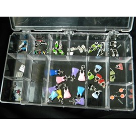 Unbranded METAL & ENAMELED CHARMS JEWELRY MAKING OR KEY CHAINS YOU PICK