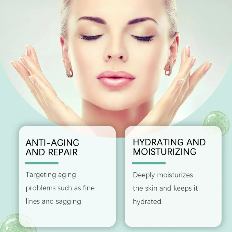 Crema Facial Rejuvenecedora Y Reparadora Con Líneas Ligeras