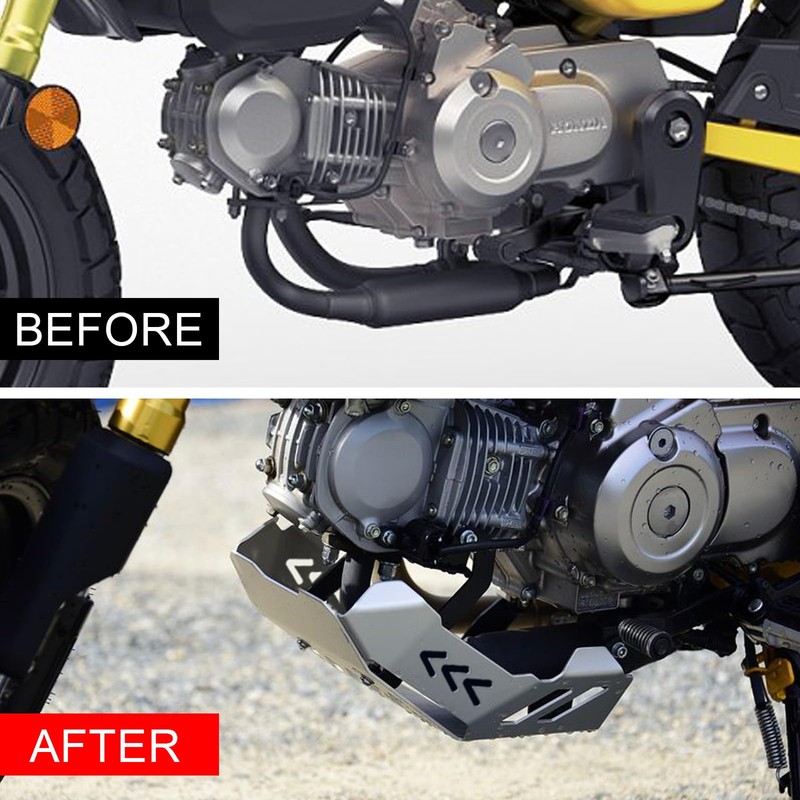 KKZOL Motorcycle Skid Plate Replacement For Honda Monkey 125 Z125