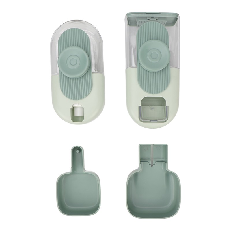 Hanging Automatic Food Water Dispenser Safe Cage Cat Food Water