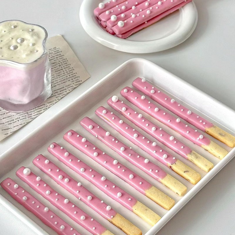 Sprinkles for Cake Decorating, White Pearl Sprinkles 4 Sizes Mix