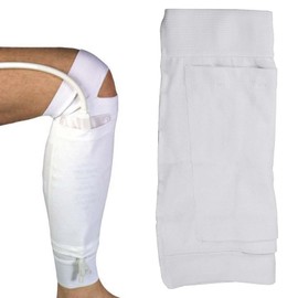 Katheter Beinbeutel Halter, Fixierung von Katheter-Ärmeln, Dehnbar Beinbeutel Halterung Harninkontinenz Katheter Zubehör, Katheter Tasche für Urin Drainage Inkontinenz Urinbeutel (S)