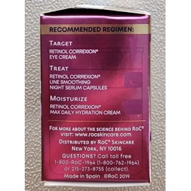 RoC Retinol Correction Line Smoothing Night Serum Capsules 10 count
